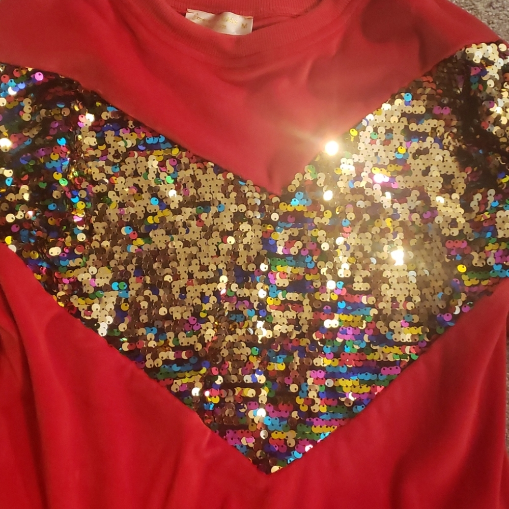 Sequins Sparkly Jogger Set - image 4